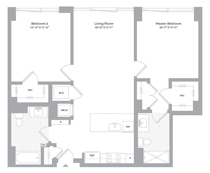 Floor plan B01S