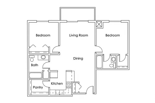 Floor plan B3