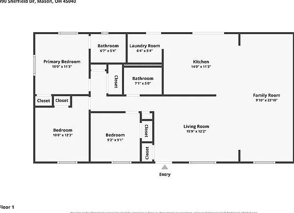3 bed, 2.0 bath, 1225 sqft, $2,145 — Photo 2