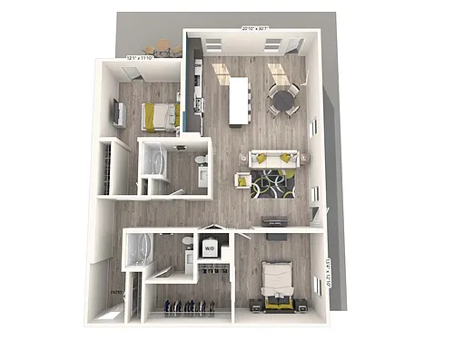Floor plan 448
