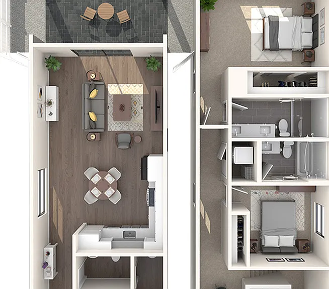 Altair by Soltura_SF 2 Bed Altair by Soltura_SF 2 Bed