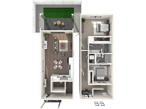 Floor plan Bungalow
