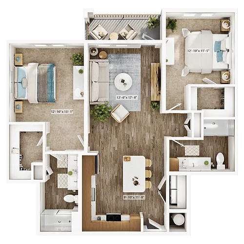 Floor plan Oleander