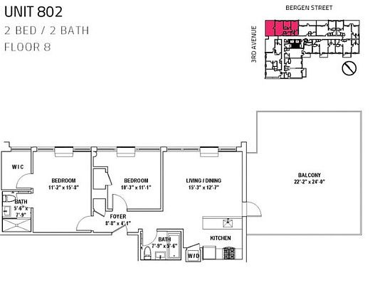 2nd image of 316 Bergen St #802