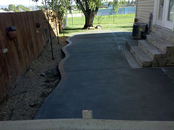 New Cement Patio