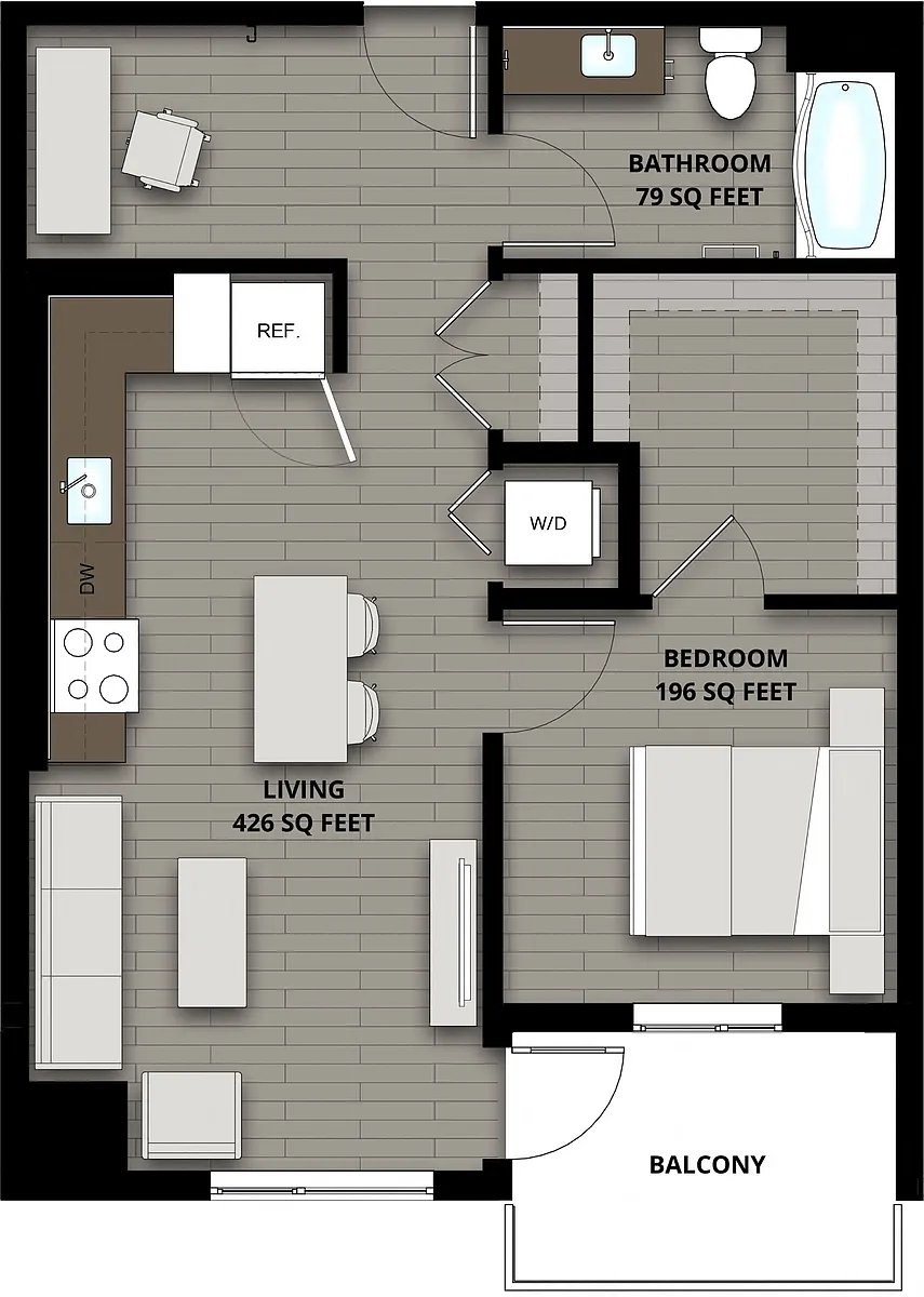 Floor plan W 1X1 G2
