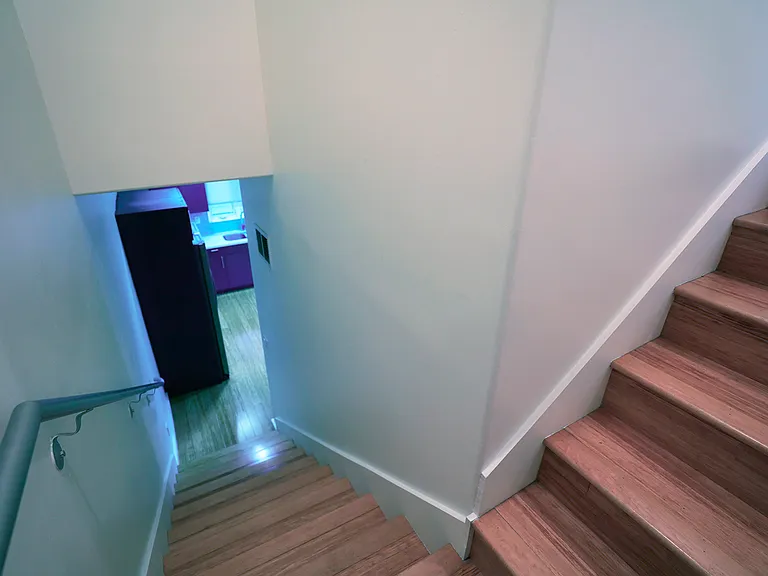 Stairway Down to Kitchen