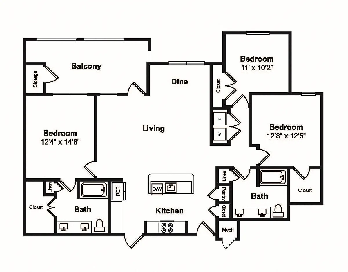 Floor plan C2
