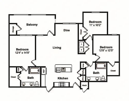Floor plan C2