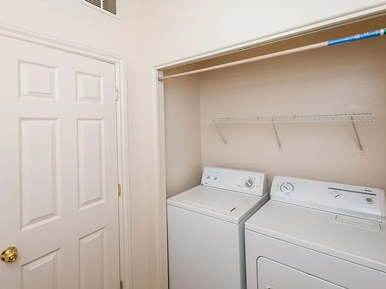 Laundry area