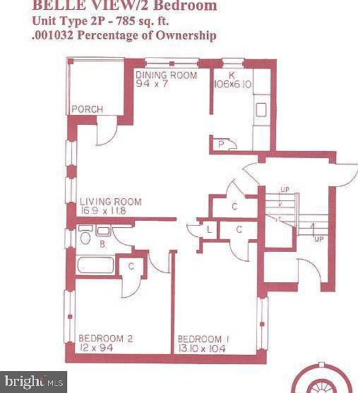 2nd image of 1302 Belle View Blvd APT B1