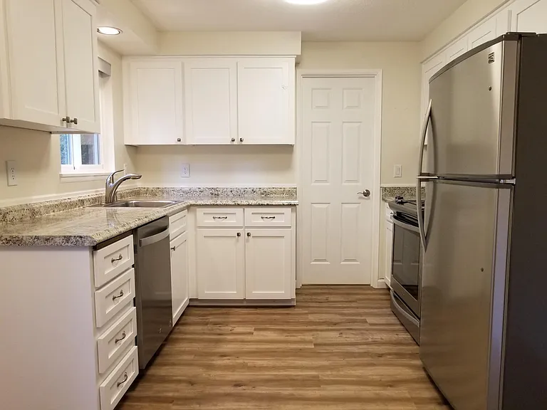 All new kitchen appliances, countertops,