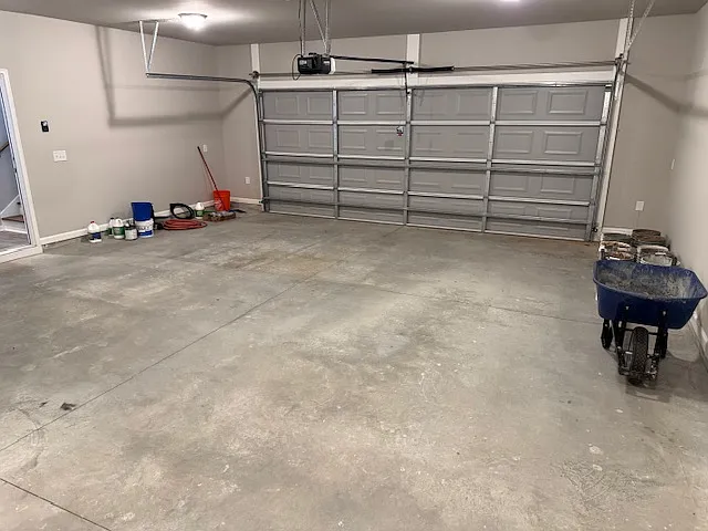 Large garage opens into Terrace Level