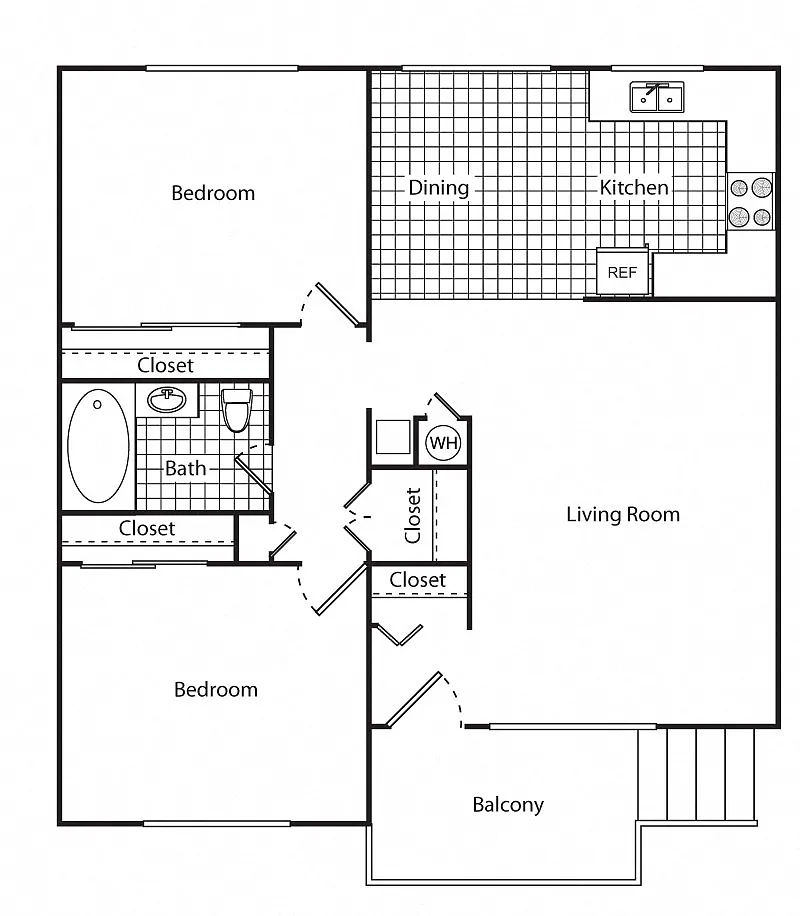 Floor plan 2/1_885U