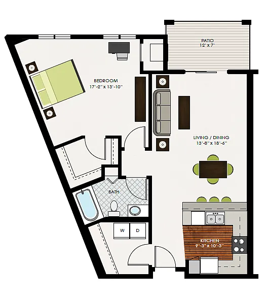 Floor plan The Parkview