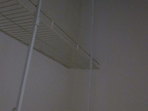 Inside of closet