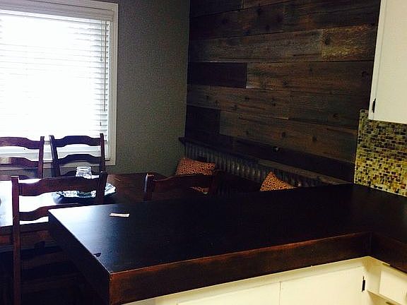 Bay window out kitchen