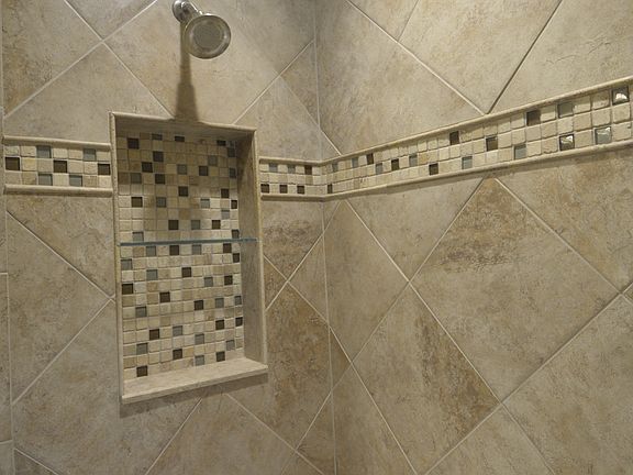 Master Shower Niche