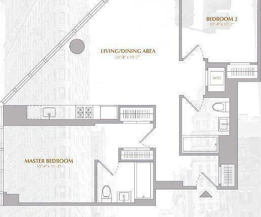 2nd image of 160 Madison Ave APT 16B
