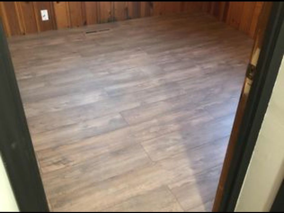 New flooring and walls in bedroom #1