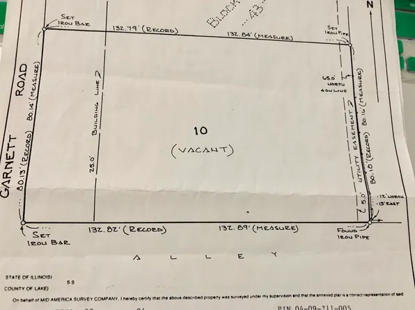 LOT 10 Garnett Ave, Winthrop Harbor, IL 60096