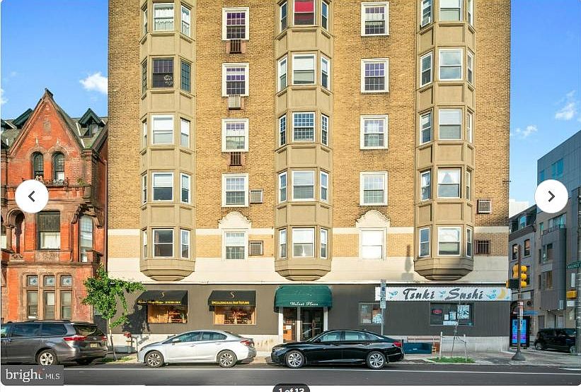 Unit #201 is seen in the lower left corner of the picture above the nail salon.