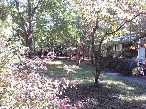 looking across front yard