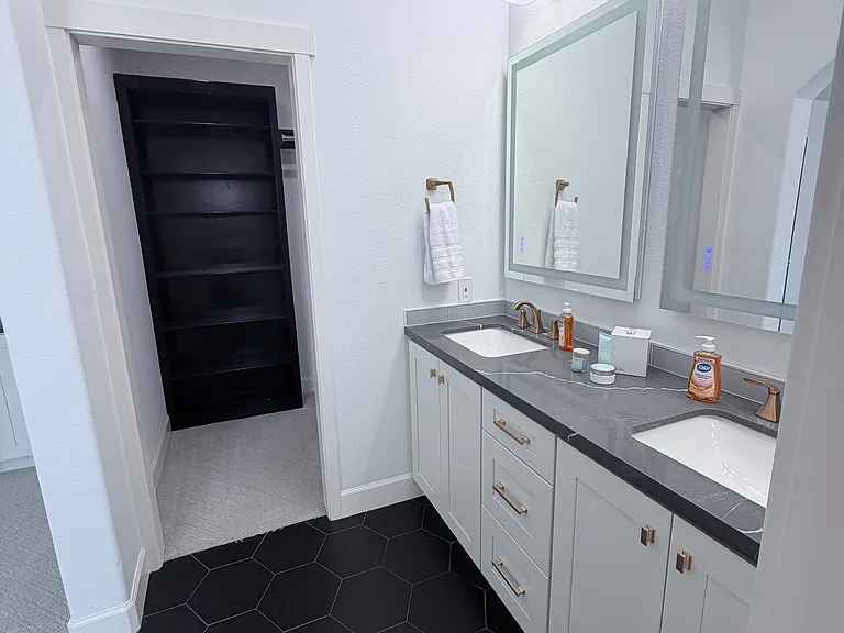 Master Bathroom and Closet