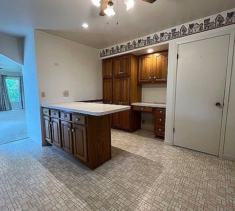 Kitchen, workspace, pantry