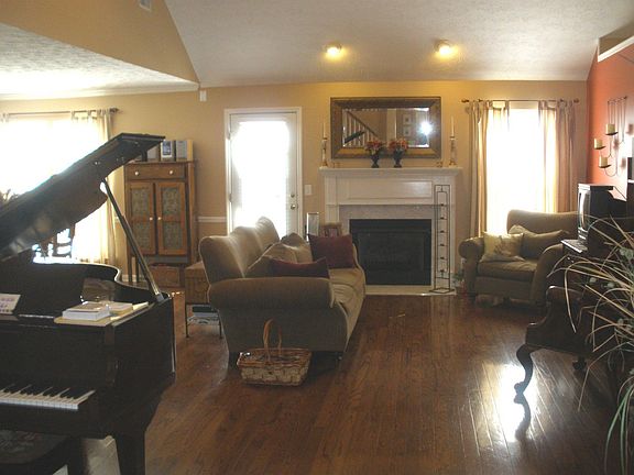 Open Great Room with High Ceilings