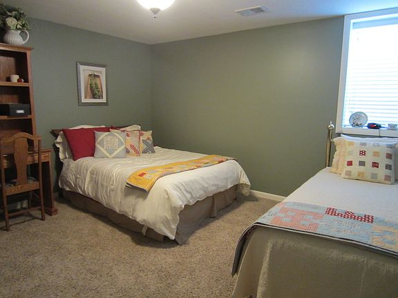 Basement bedroom
