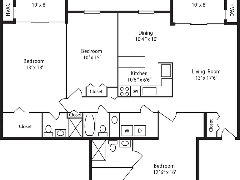Hampton Manor Apartments & Townhomes — Photo 40