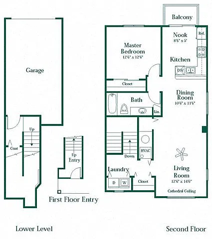 Floor plan Copeland