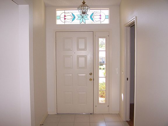 Front Door with Transom &amp; Sidelight