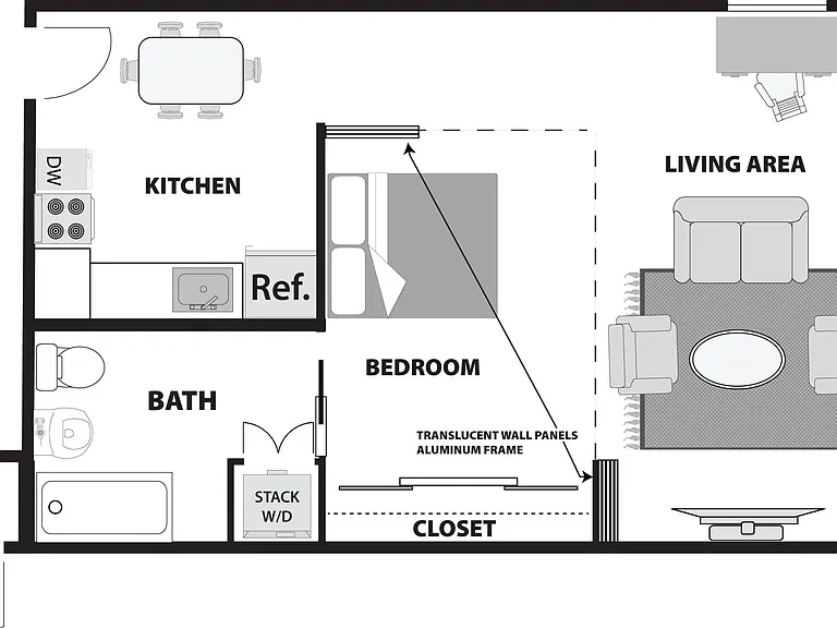L-Shape Floorplan