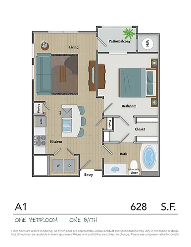 Floor plan A1