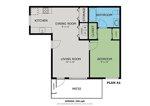 Floor plan Plan A1