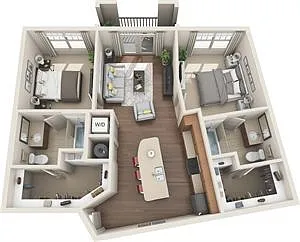 Floor plan B6
