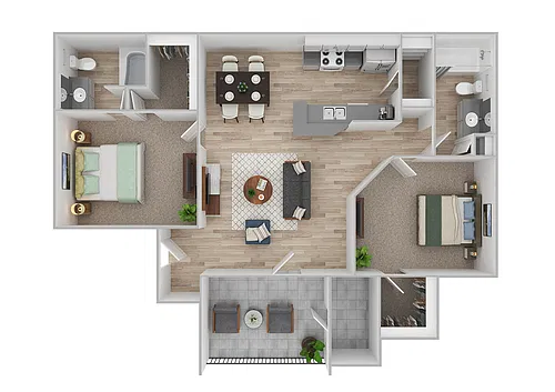 Floor plan The Brookwood