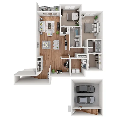Floor plan The Edison
