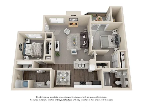 Floor plan Residence 3 Luxury