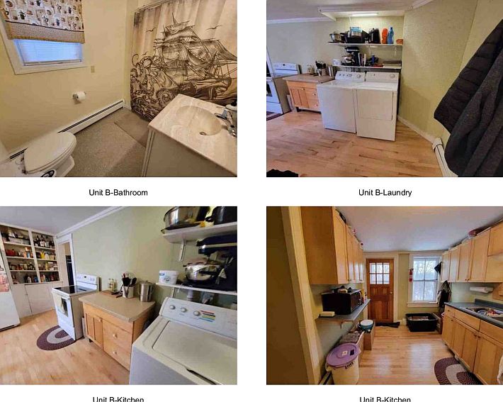 Kitchen and Bathroom, furnishings not included in rental