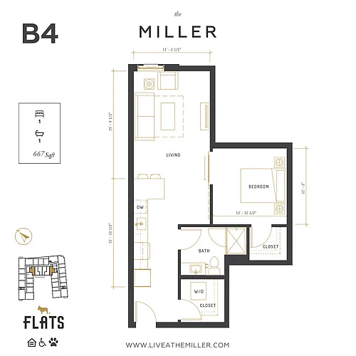 Floor plan B4