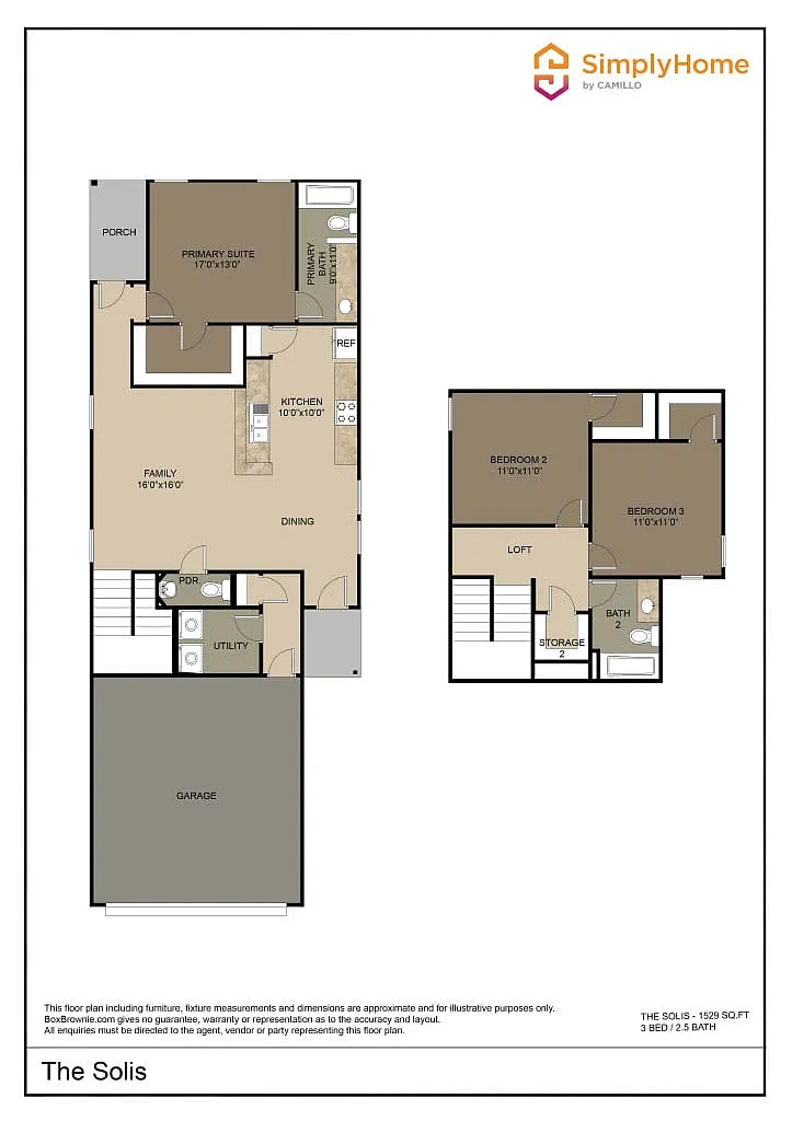 Solis Floorplan Solis Floorplan - 5130 Blue Rnch
