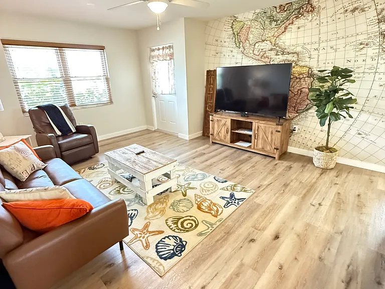 Stylish and open concept.