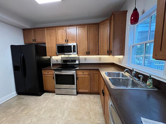 Great kitchen with plenty of countertop space and storage.