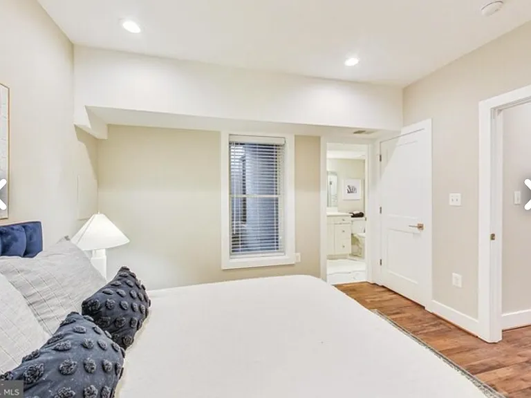 Master bedroom with ensuite spacious bathroom and walk-in closet.