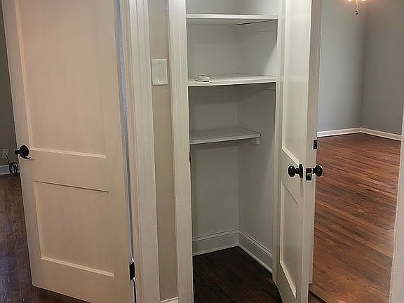 Hall closet