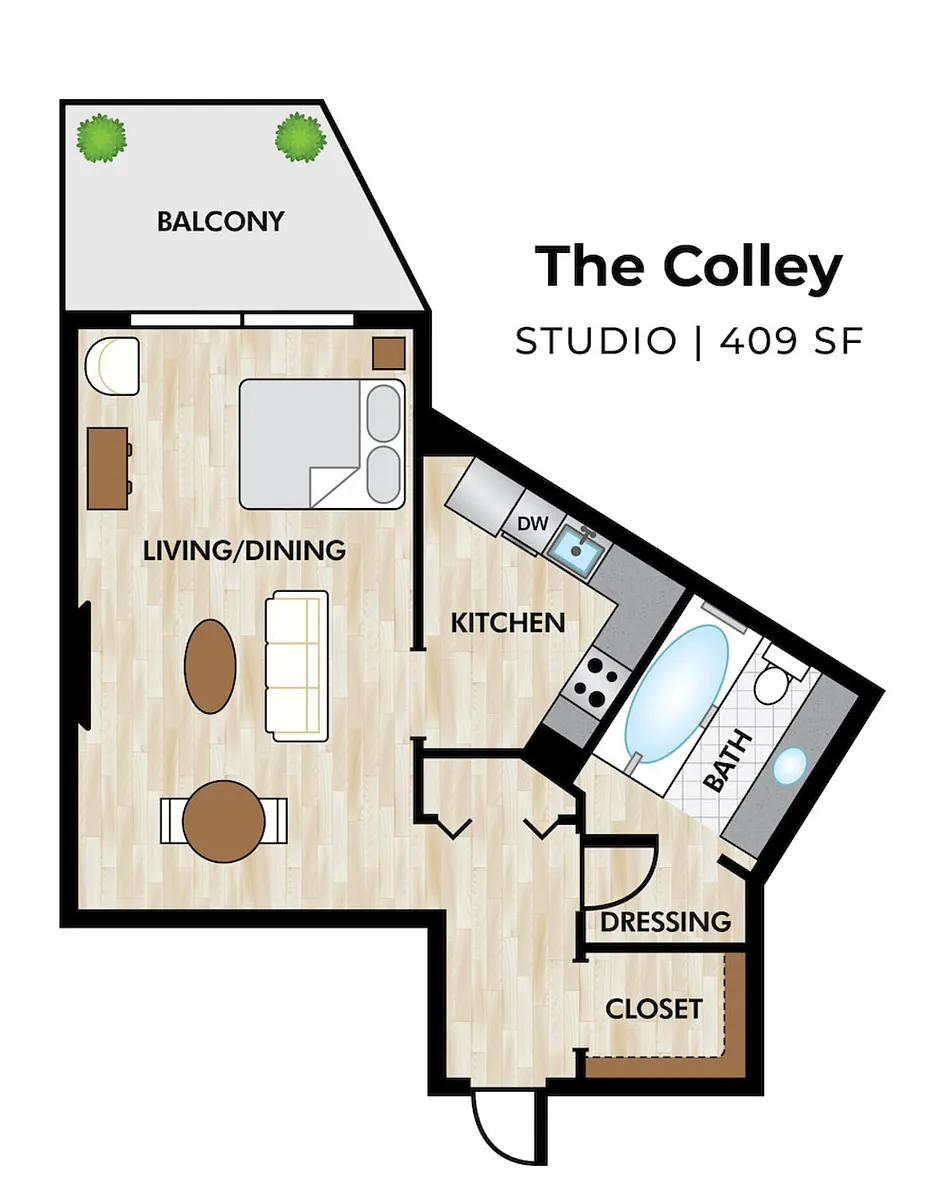 Floor plan The Colley