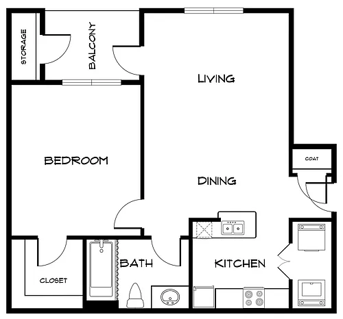 Floor plan A1